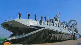 Chinese Navy PLAN  Zubr Hovercraft LCAC [upl. by Byron684]