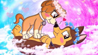 Paw Patrol 💙Chase X Skye💖 Baby Be Mine [upl. by Ihcelek790]