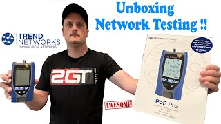 The New Trend Networks POE Pro Tester  Unboxing amp Demo  trendnetworks [upl. by Rufe]