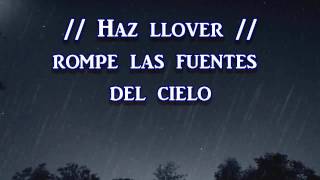 haz llover con letra [upl. by Elysia]