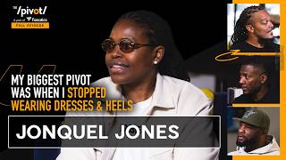 Jonquel Jones WNBA Finals MVP amp NY Liberty Champion Owning her truth amp on Cailtlin Clark The Pivot [upl. by Ramor]