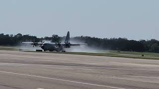 Hurricane Hunters Plane Rinse After Flying Through Hurricane Milton [upl. by Tully]