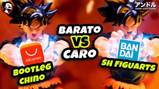 ✅ GOKU 🤩sign Bootleg chino de 500 pesos VS SH FIGUARTS [upl. by Fillian42]