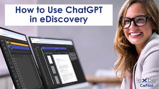 How to Use ChatGPT in eDiscovery [upl. by Akili186]