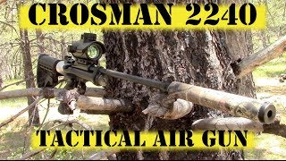 Crosman 2240 Tactical Pellet Gun [upl. by Fanning]