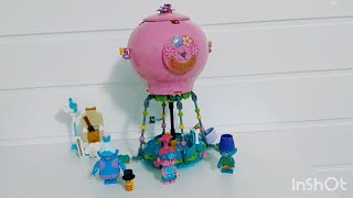 Lego Trolls 41252  Poppys hot air ballon adventure [upl. by Ellebana]