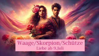 💖♑ Steinbock ♒Wassermann♓ Fische  Liebe ab 09Juli💖 tarotgratis liebesorakel [upl. by Dalury927]