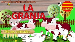 LA GRANJA Contes en català per a nens Videos Educació Infantil Animals de Granja [upl. by Acirema]