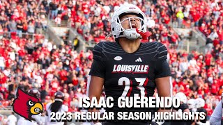 Isaac Guerendo 2023 Regular Season Highlights  Louisville RB [upl. by Windy]