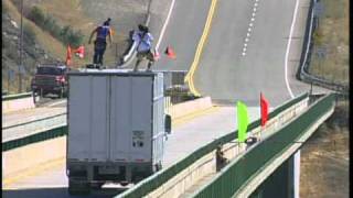 Base Jump off Moving Semi Truck  Troy Hartman [upl. by Brocky432]