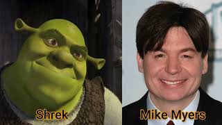 Character and Voice Actor  Shrek  Shrek  Mike Myers [upl. by Lulu]