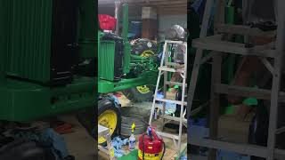 1952 John deer B first time running in 15 years [upl. by Gefell]