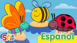 Mariposa Mariquita Abejorro  Canciones Infantiles [upl. by Yror]