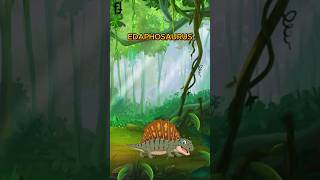 edaphosaurus animals elementary education dinosaur dinosaursforkids kindergarten kids dino [upl. by Notniw]