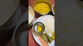 Ajker simple lunch 😋food highlightes shortvideo lunch trending youtubeshorts [upl. by Nani]