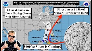 SILVER ALERT Silver Pops 150 in 8 Hours IS THIS MOONSHOT OR ANOTHER FAKE JUMP Bix Weir [upl. by Milburn]