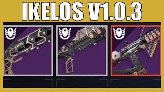 How To Get IKELOS v103 Weapons Destiny 2  Unlock Ikelos Weapons Focused Umbral Engram Season 19 [upl. by Noteloc945]