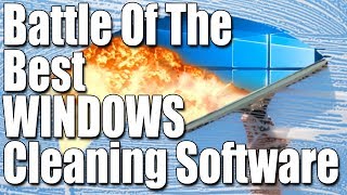 Battle Of The Best Cleaning Software For Windows 2017  Which One Can Find The Most Junk [upl. by Lolita]