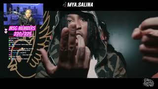 Mya Salina REACTS to Sdot Go x Jay Hound  7evside K Pt 2  Official Music Video [upl. by Ahsienyt]