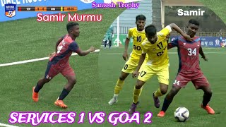 Services vs Goa12All Goals HighlightsSantosh Trophy 202324 Samir MurmuJagannathSoren [upl. by Eerazed]