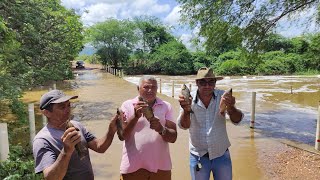 PESCARIA NO RIACHO GRANDE EM UMÃS SALGUEIRO DIVISA COM CABROBÓ PERNAMBUCO [upl. by Fujio]