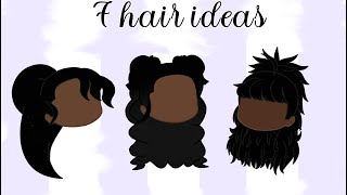 7 hair ideasGacha club [upl. by Odnanreh]