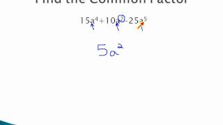 GCF and Grouping  Find GCF [upl. by Amitak]