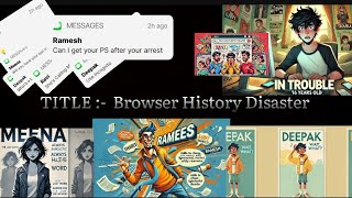 THE BROWSER HISTORY DISASTER MUST WATCH 🔥 [upl. by Dore]