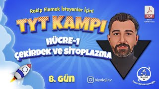 Hücre  Çekirdek ve Sitoplazma  30 Günde TYT Biyoloji Kampı 8Gün  2025 [upl. by Bromley408]