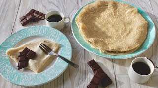 Recette Crêpes végétales [upl. by Harv]