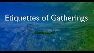 Manners of Gatherings in Islam  The book of manners [upl. by Ojibbob]