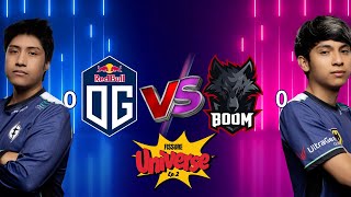 OG vs Boom  Wisper vs Pakazs  Dota en ESPAÑOL  Fissure 2 [upl. by Sloan114]