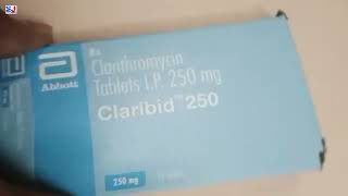 Claribid 250 Tablet  Claribid Tablets  Clarithromycin Tablets  Claribid 250mg Tablet Uses Dosage [upl. by Atteuqcaj]