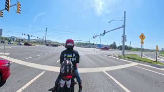 Truck Running red light Intersection Hell Frederick MD [upl. by Doig]