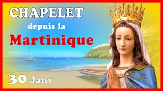 CHAPELET 🙏 Mardi 30 Janvier  Mystères Douloureux Martinique [upl. by Aihpledalihp]