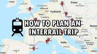 How to plan an InterrailEurail trip 10 steps [upl. by Nednerb379]