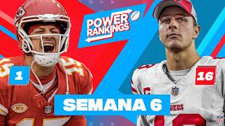 NFL POWER RANKINGS de Semana 6  Locos por la NFL 2024 [upl. by Ahtnamas]