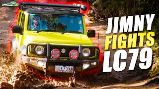 SUZUKI JIMNY VS LANDCRUISER 79 SERIES [upl. by Solitta]