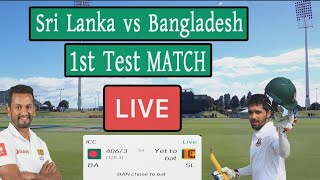 🔴Bangladesh vs Sri Lanka 1st test Live T Sports Live Sl vs Ban 2nd t20 Match°T Sports [upl. by Airyt]