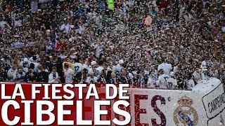 La fiesta completa del Real Madrid en Cibeles y el Bernabéu tras ganar la 13ª  Diario AS [upl. by Okajima]