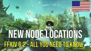 62 FFXIV  All NEW Harvesting node locations  Rotation tips [upl. by Jorrie]