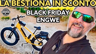 Sconti e regali ENGWE impazzisce per il black friday Bici elettrica legale 250W E26 ebike potente [upl. by Dustie]