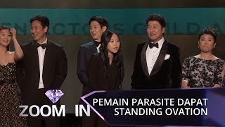 Pemain Parasite Dapat Standing Ovation dari Hollywood  ZOOM IN [upl. by Faus]