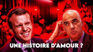 Macron et Berset une histoire damour  La minute GrosdeVaud [upl. by Siegel]