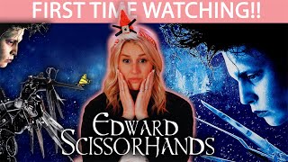 EDWARD SCISSORHANDS 1990  FIRST TIME WATCHING  MOVIE REACTION [upl. by Otho111]