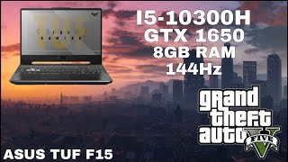 GTX 1650  GTA 5 Normal Settings ft I510300H  Asus TUF F15 [upl. by Chicoine]