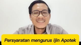 Syarat ijin apotek untuk membuka bisnis apotek bagi pembisnis apotek pemula [upl. by Darb]