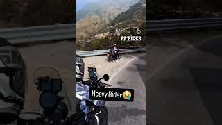 Heavy Rider 😭ll rprider automobile motovlog rider trending shorts heavyrider zx10r [upl. by Aiouqes]