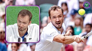 What went wrong  Daniil Medvedev  Semifinal Postmatch Press Conference  Wimbledon 2024 [upl. by Leimad978]