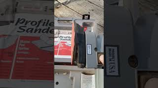 Porter Cable Profile Sander 2 Demo [upl. by Naryb]